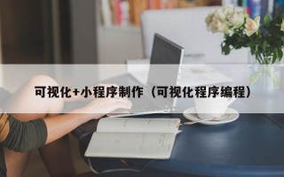 鄂州可视化+小程序制作（可视化程序编程）